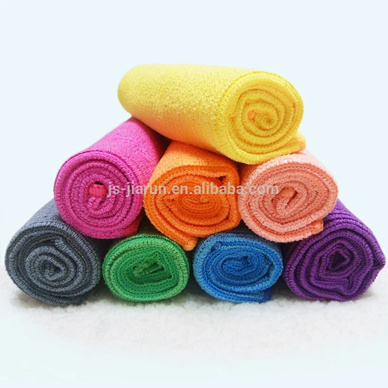 Microfiber stripe 80/20 Professional industrial wipe cloth