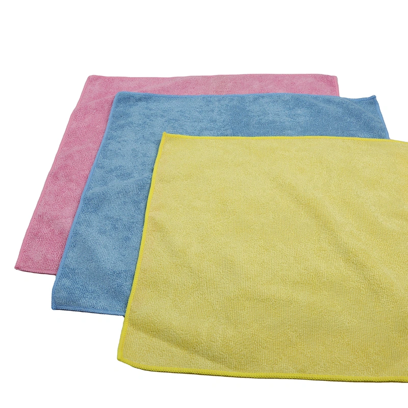 80 polyester 20 polyamide custom microfiber lint free shiny dish cloth