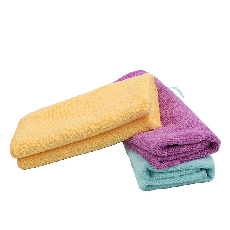 80 polyester 20 polyamide custom microfiber household cleaning cloth