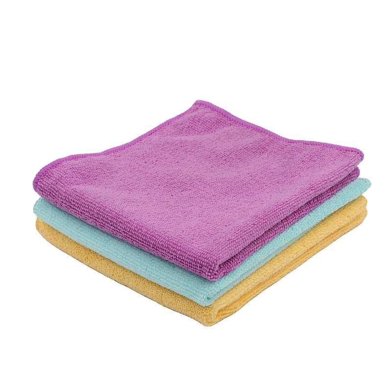 85 polyester 15 polyamide 180~360gsm custom microfiber kitchen cloth