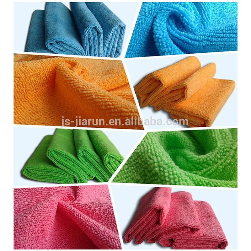 Multi-purpose Microfiber terry cloth car Cleaning fabric roll