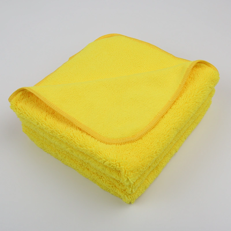 40x40cm 320~550gsm microfiber car drying towel absorbent towel for car cleaning