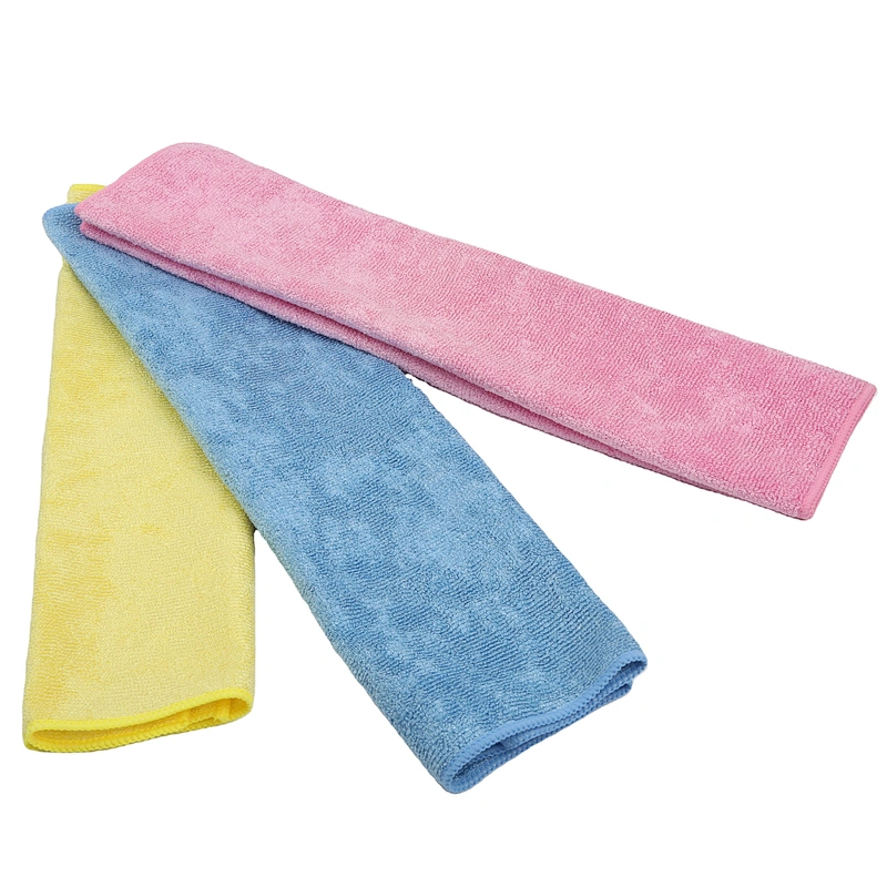 80 polyester 20 polyamide custom microfiber lint free shiny dish cloth