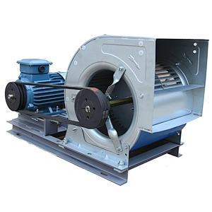 ISO Standard high temperature resistant fan high volume low noise multi-vane centrifugal fan