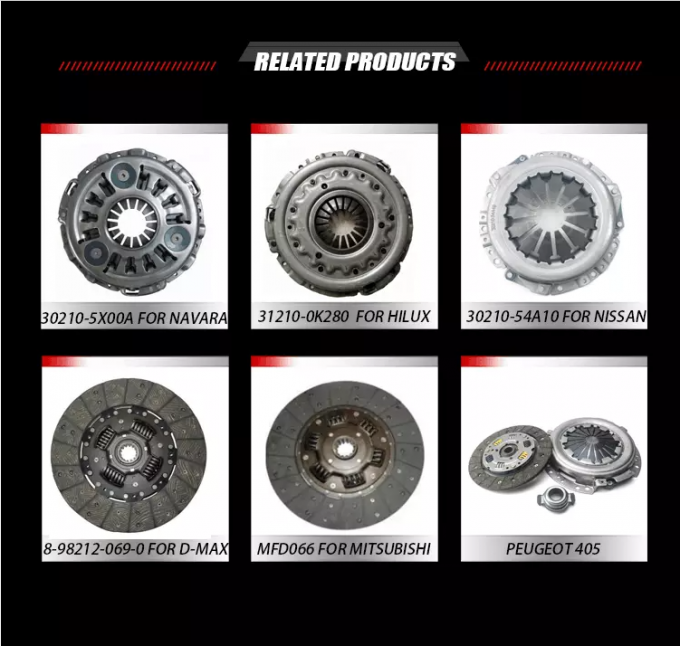 4D30 Mitsubishi Clutch Plate TS16949 Me521103 8973109760 4