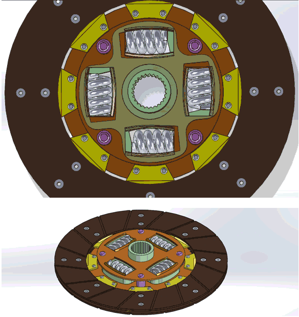 DC 11.08 Scania Clutch Kit Plate 1878007120 TS16949 Engine Type 5