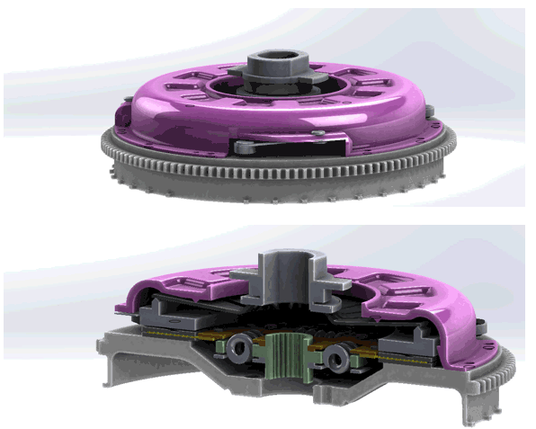 350mm Eaton Clutch Kit 5 Piece Set 107050-59 3200Ibs 1