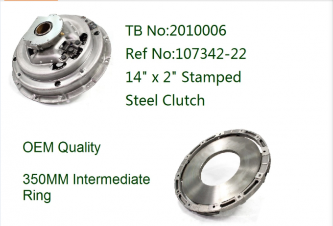 Ts16949 Eaton Clutch Kit Cover 107342-22 128685 Auto 10t 0