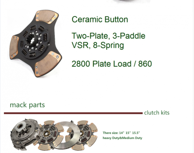 Ts16949 Eaton Clutch Kit Cover 107342-22 128685 Auto 10t 1