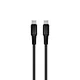The USB-C 100W cable is a high-powered cable capable of delivering up to 100 watts of power. It's perfect for charging devices like laptops, smartphones, tablets, and other USB-C enabled devices. The high-quality copper wire,