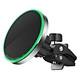 This wireless phone charger for car features a compact and convenient design, allowing you to charge your phone with ease while on the go. Say goodbye to messy cords and cluttered dashboards, and enjoy a sleek and seamless charging experience