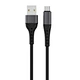 The micro USB data cable is a type of cable used for charging and transferring data between devices with micro USB ports, such as smartphones, tablets, and cameras. It is a small, lightweight and versatile cable that connects easily to USB ports on laptop