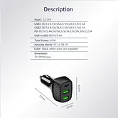 3 port car charger