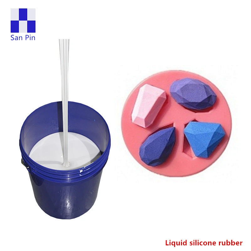 Low viscosity RTV-2 silicone rubber for casting molds for toy products
