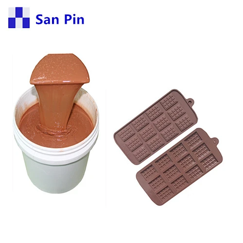 San Pin Silicone Rubber RTV-2 Silicone Rubber For Chocolate Mold Make Platinum Liquid Silicone