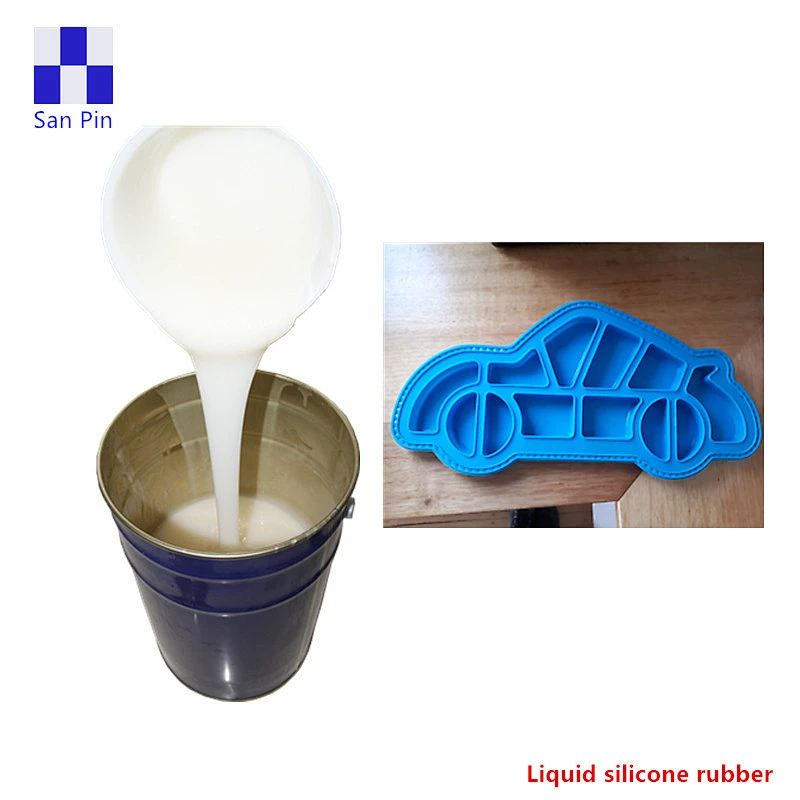 Low viscosity RTV-2 silicone rubber for casting molds for toy products