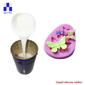 Low viscosity RTV-2 silicone rubber for casting molds for toy products