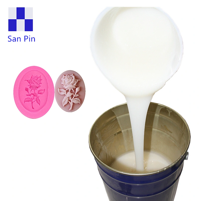 Fast curing liquid silicone rubber mold making for soap and candle