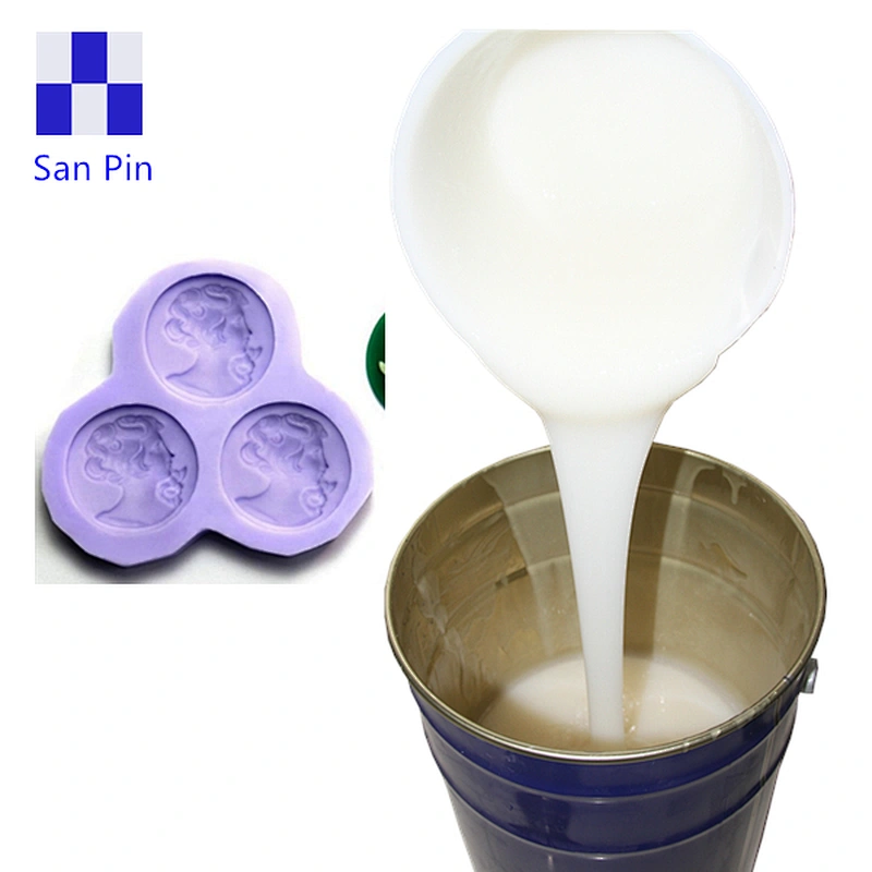 Fast curing liquid silicone rubber mold making for soap and candle