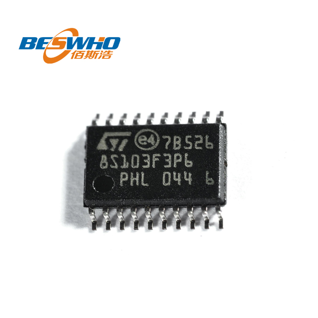 Microcontroller IC MCU 8BIT 8KB FLASH 20TSSOP STM8 STM8S STM8S103F3P6