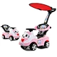 Cartoon ride on toy infant car swing car 3 in 1 slide baby pusher car