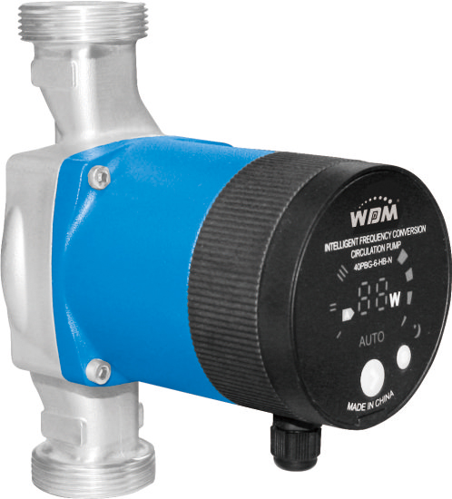 top quality intelligent permanent magnet frequency conversion shield type cool&hot-water circulating automatic boosting pump