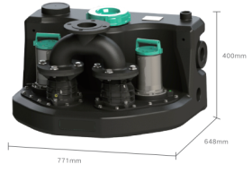 permanent magnet variable frequency sewage lifting pump