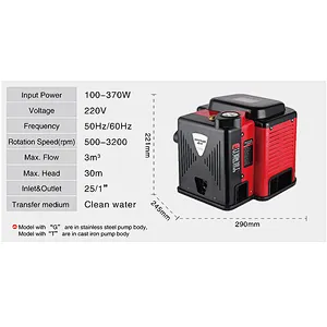 Small power permanent magnet variable frequency self-priming quiet pump