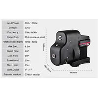 Intelligent permanent magnet variable frequency self-priming centrifugal constant pressure pump