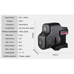 Intelligent permanent magnet variable frequency self-priming centrifugal constant pressure pump