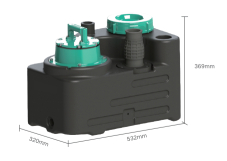 permanent magnet variable frequency sewage lifting pump