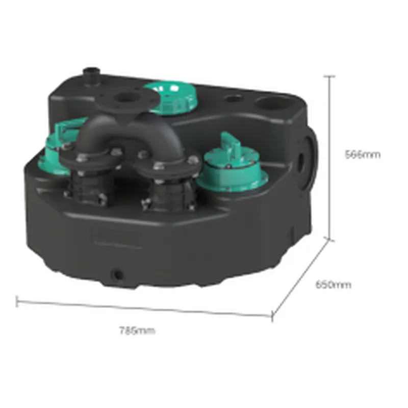 permanent magnet variable frequency sewage lifting pump