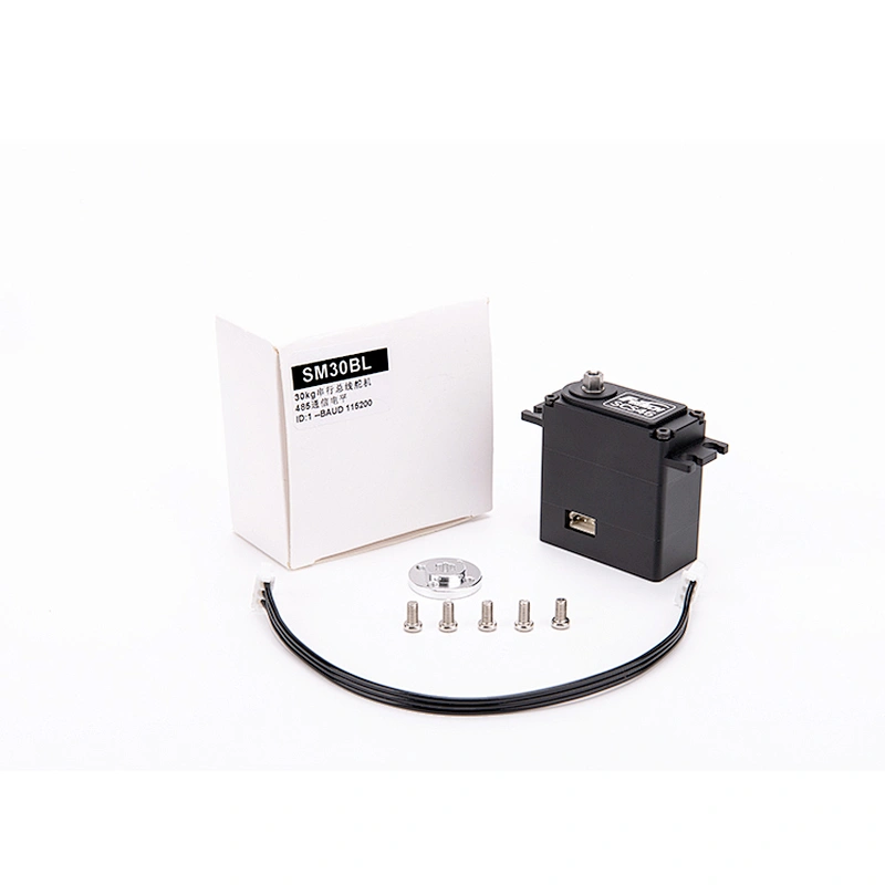 7.4V 40kg.cm Serial Control BUS Servo robobloq 40kg servo motors driver board with RS485 Modbus
