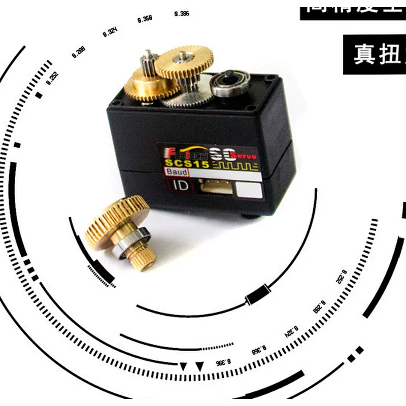 15kg 59g Robots Arm Servo 270 360 Degree Digital Servo Motor Robot Arm