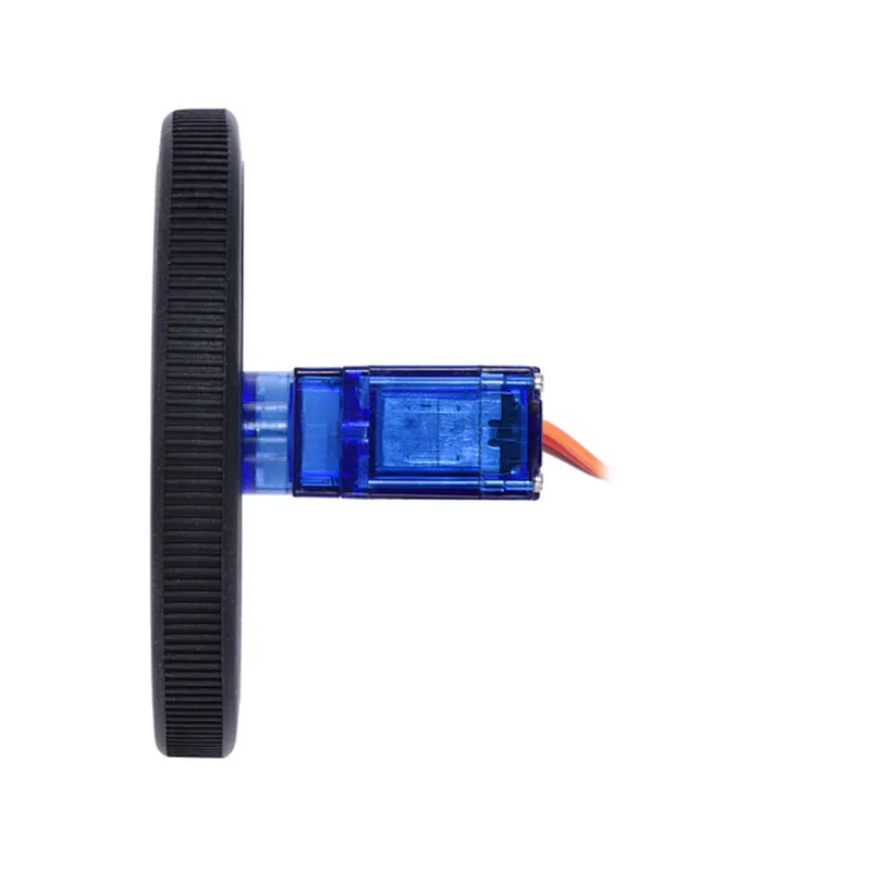 FS90R with Wheel Micro 360 Degree Continuous Rotation Servo for Toy Robot