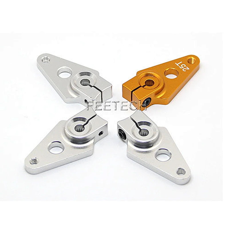 High Quality CNC Aluminum Spine 24T Metal Servo Horn For Hitec Servo
