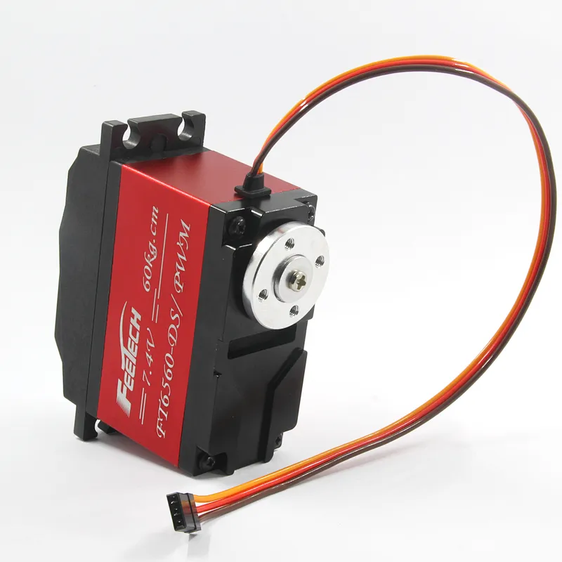 FT6560M Double Shaft  Servo  60KG High Torque Servo