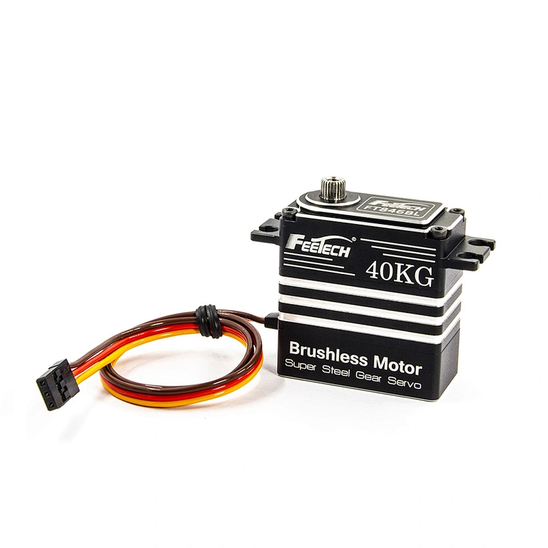 7.4V 40kg steel gear Digital Servo Motor Robot UAV Hobby Education full metal shell Brushless servo
