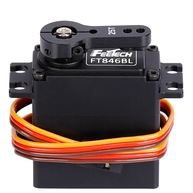 FEETECH FT846BL  180 Degree 7.4V 40kg.cm PWM Digital 180 Degree CNC Aluminium Case Steel Gear Brushless Servo