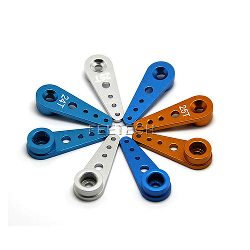 High Quality CNC Aluminum Spine 24T Metal Servo Horn For Hitec Servo