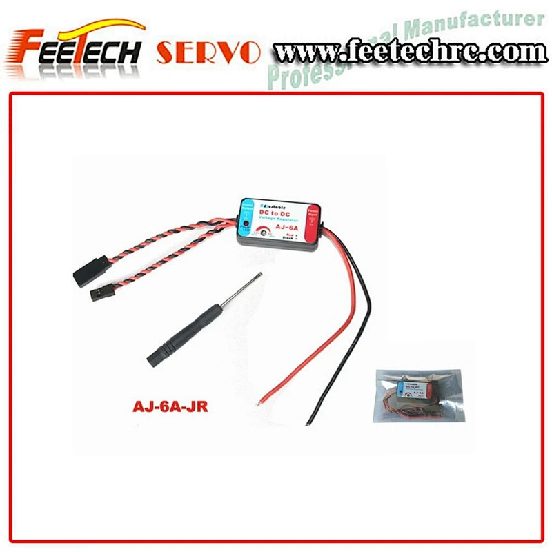 Adjustable DC to DC Voltage Regulator AJ-6A-JR UBEC