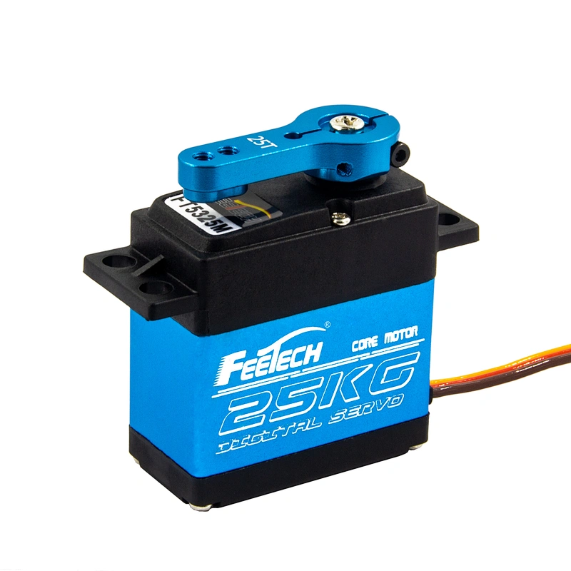 Feetech 20kg/25kg/30kg High Torque Metal Gear servo HobbyWing ESC Sanwa Fixed wing Drone RC Climbing Car