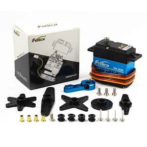2020 New 100% Waterproof  25Kg  35Kg Servo High Speed Metal Gear Digital RC Car Baja Servo 25T Arm for 1/8 1/10 RC Cars