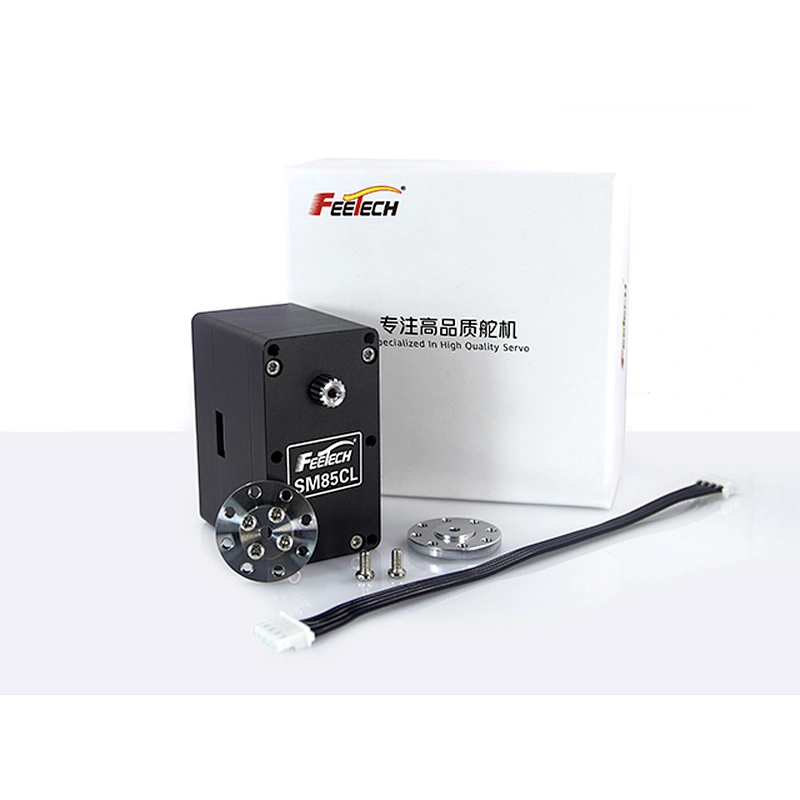 2019 New Large 85kg cm 360 Degree Large Angle AI Robotic Smart Servo With Magnetic Encoder