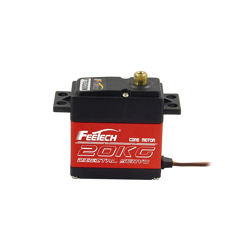 2020 Waterproof 180-270 Degree 20KG 25T Arm full metal gear Digital RC Servo RC Car servo traxxas