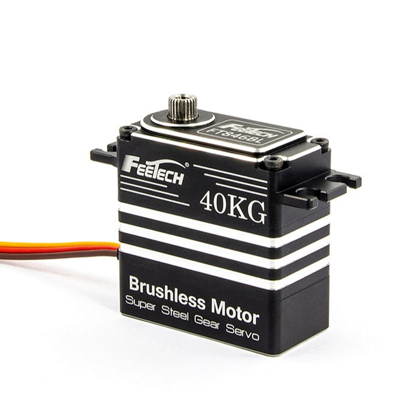 7.4V 40kg steel gear Digital Servo Motor Robot UAV Hobby Education full metal shell Brushless servo