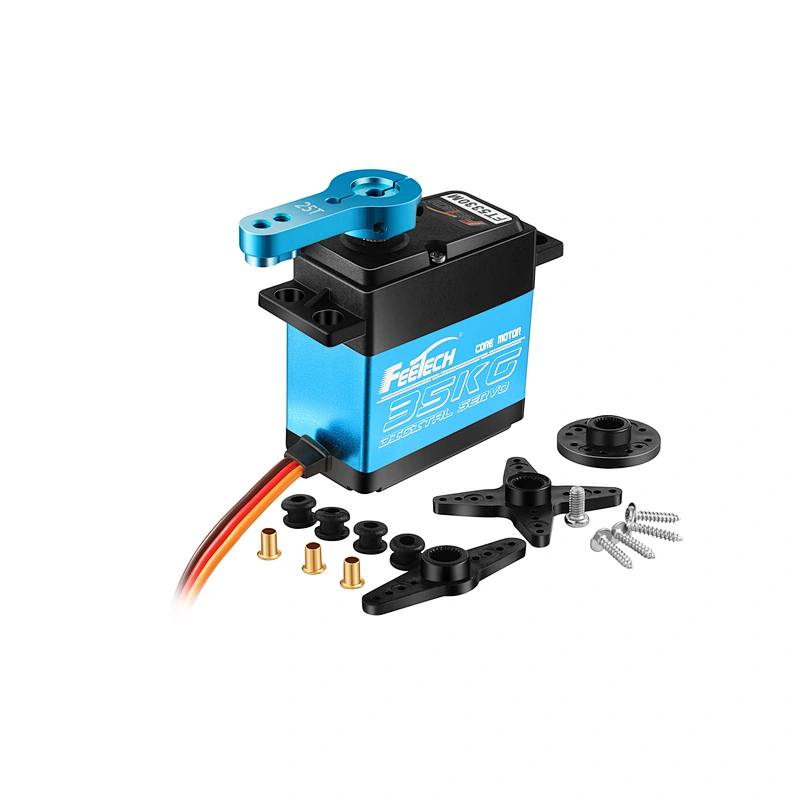 Waterproof FT5330M  270 degree 30KG Torque Digital Standard Core Servo Metal Gear RC plane 1/10 1/8 car Crawler Buggy  DS3218