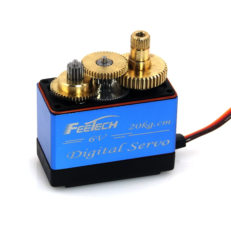 RC Robot Smart Car Truck FEETECH 6V 20kg.cm High Torque Digital Servo baja servo Waterproof servo for baja cars buggy Crawle