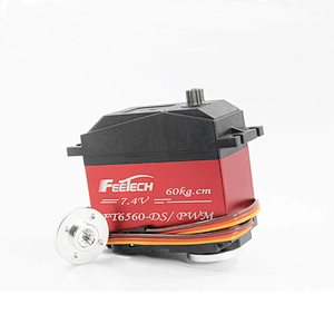 60kg Dual shaft high torque serial Bus SERVO SCS6560-DS double mode smart feedback servo