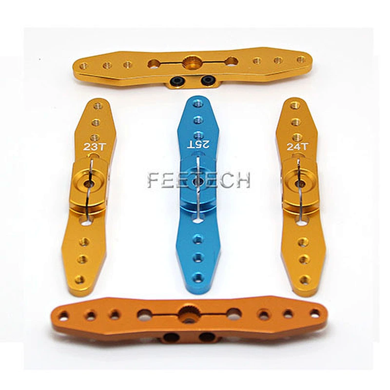 High Quality CNC Aluminum Spine 24T Metal Servo Horn For Hitec Servo